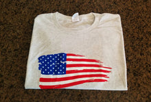 Load image into Gallery viewer, X3 RED-WHITE-BLUE Logo Short Sleeve T-Shirt