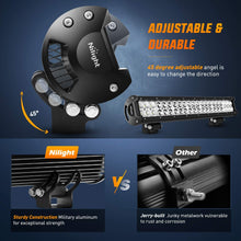 Load image into Gallery viewer, Nilight 20-Inch 126W Spot Flood Combo Offroad LED Light Bar, 2 Years Warranty