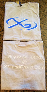 X3 Land Group Short Sleeve T-shirt Multiple Colors Available