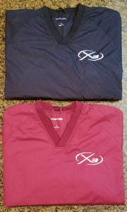 X3 Logo Sport-Tek® V-Neck Raglan Wind Shirt