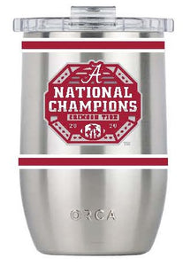 University of Alabama National Championship 12 oz Stainless Vino